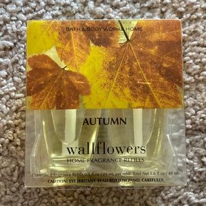 Bath & Body Works Autumn Wallflowers 2-Pack Home Fragrance Refills